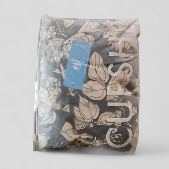 Cupshe Black & White Floral Blouson Sleeve Mini Dress- NWT - M - Picture 6 of 6